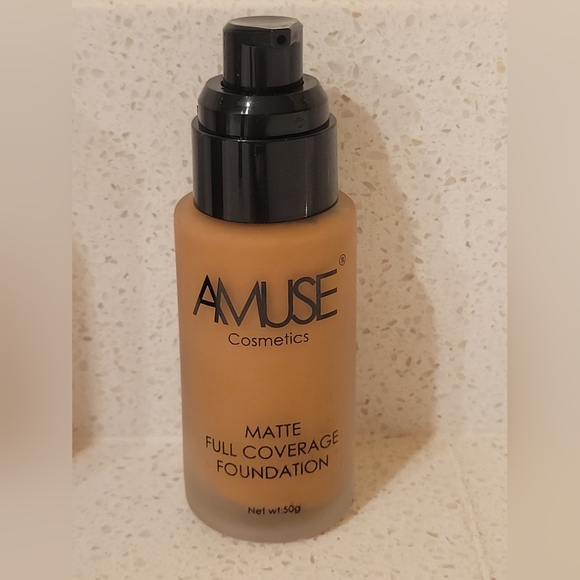 Amuse Cosmetics Full Coverage Foundation Semi Matte Finish in COCOA 1.75oz BNIB - Picture 5 of 6